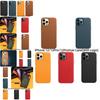 Stylish And Durable Leather Iphone 13 Pro Max Case With Magnetic Adsorption Available In Different Colors