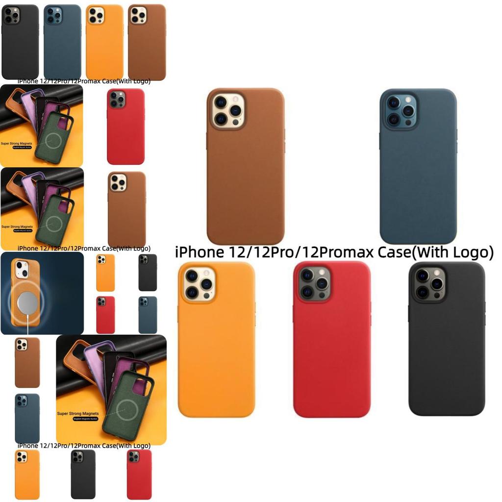 Stylish And Durable Leather Iphone 13 Pro Max Case With Magnetic Adsorption Available In Different Colors
