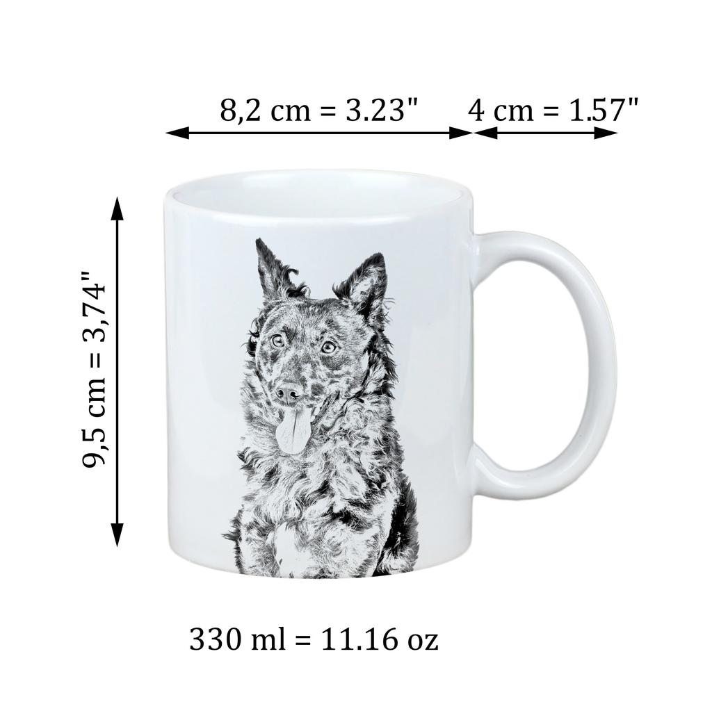 Mudi – Cup with a dog, cheerful cup for a dog lover | Art-Dog