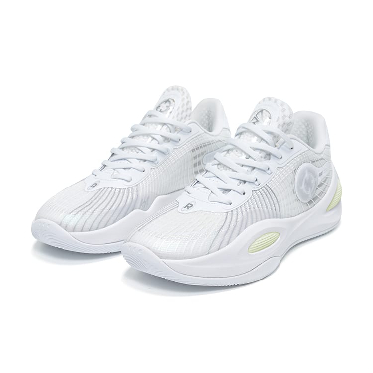 Rigorer Reaves 1 Basketball Shoes Unisex Low Top Silver Z323360104-036