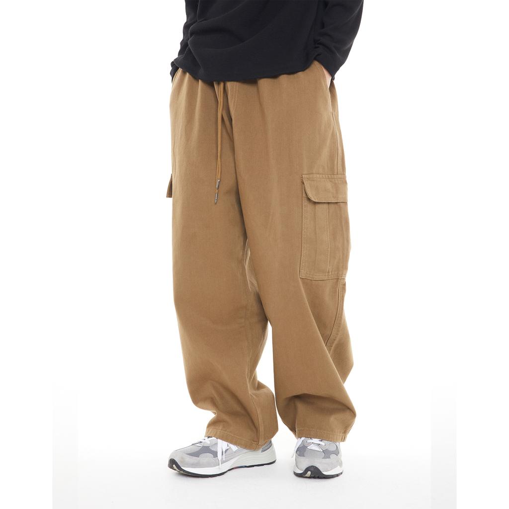 GRAPH PLATFORM Heavy Cargo Pants Beige