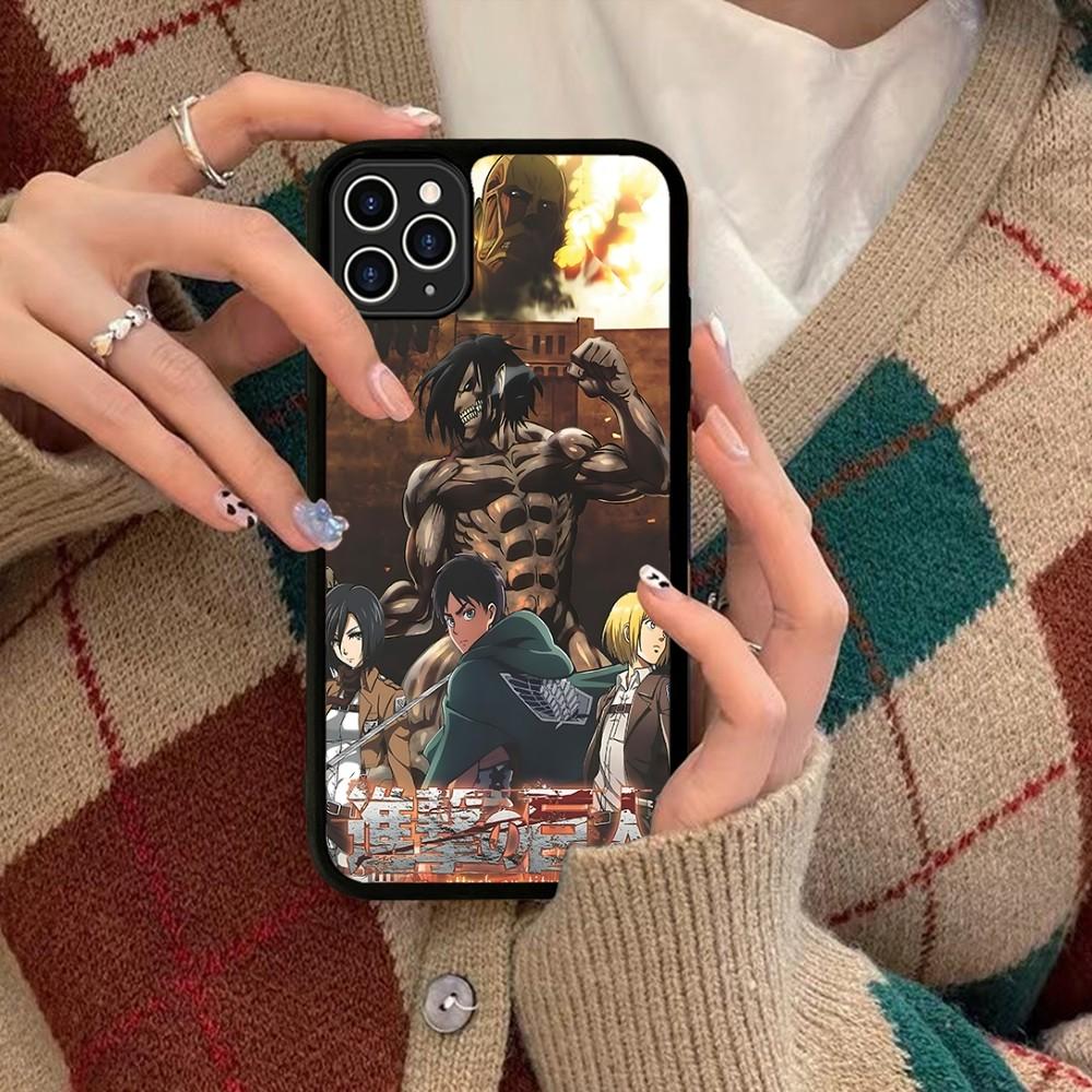 Levi Eren Jaeger Phone Case Silicone PC+TPU For For IPhone 11 12 13 14 15 16 Plus Pro Max Cover