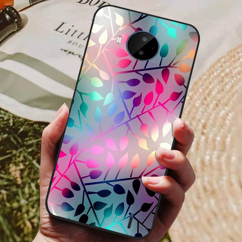 For Nokia C20 Case Soft TPU Silicone Cartoon Back Cover for Nokia C20 Plus Phone Cases TPU Black Bumper for NokiaC20 C 20 Plus