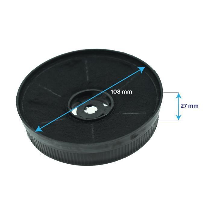 Filtre à charbon (2pcs) d'origine Respekta MIZ0060N