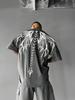 The T-shirt for the Summer of Features a Casual Fashionable Comfortable and Soft 3D Wing Pattern Print