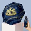 Newcastle United Football Pattern Printed Mini 5 Folds 8 Ribs Compact Umbrella Windproof Waterproof Lightweight Portable Folding