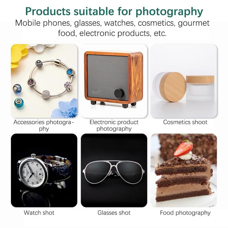 Fotografie Led Licht Raum Foto Studio Licht Zelt Softbox Hintergründe Fotobox Für Dslr Kamera 22Cm Tragbare Klapp Leuchtkasten