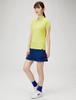 Golf Short Sleeve Polo Shirt Quick 2 [New Balance] (Water Absorbent, Drying, Stretchy) / Women's / 012-2160501 060_Yellow [L]