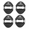 4Pcs Stainless Steel Car Door Lock Cover Case Sticker Accessories For Toyota Corolla Yaris Aygo Prius RAV4 Crown CHR Camry Auris  AA9