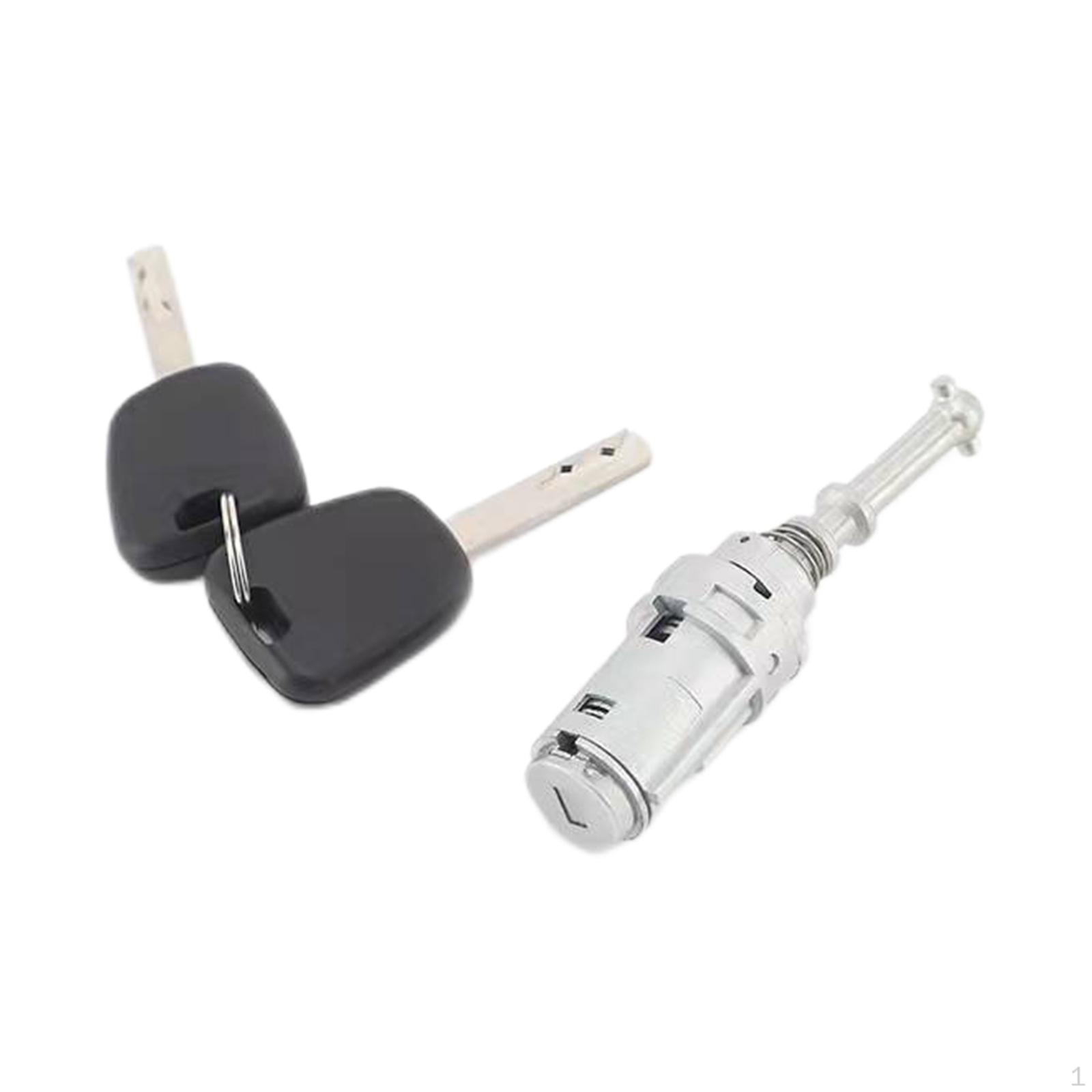

Front Left Door Lock W/two keys LS60009170T9 2569170T5 9170W9 Barrel Fits for C3 1/MK1