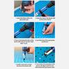 Lightweight Rivet Guns Drill Attachment With 40% Strong Metal Claws Riveting Tool For Aluminum And Steel Fasteners