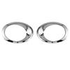 2 x Front Fog Light Cover Trim Ring Bezel Chrome For Ford Mondeo /Fusion 2013-16