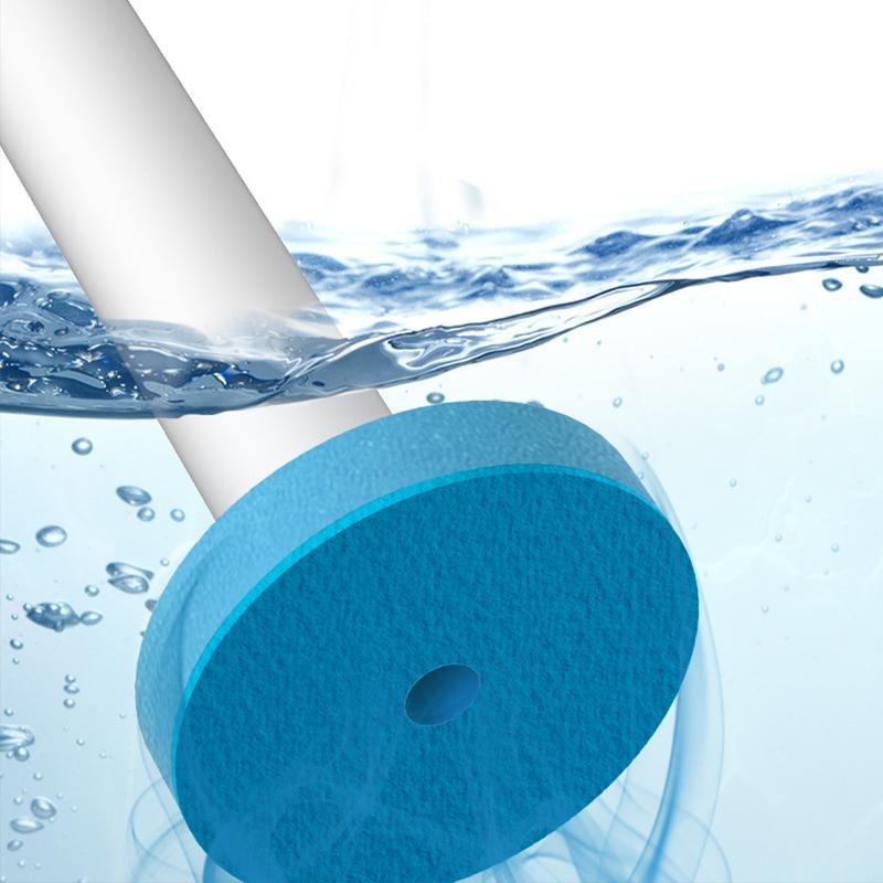 Disposable Toilet Cleaning Brush Set, Toilet Brush, Wall Mount Toilet and Bathroom Cleaning with Storage and Disinfecting Refill Heads
