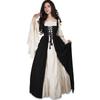 Vintage Renaissance court medieval dress strap waist dress stage performance costume