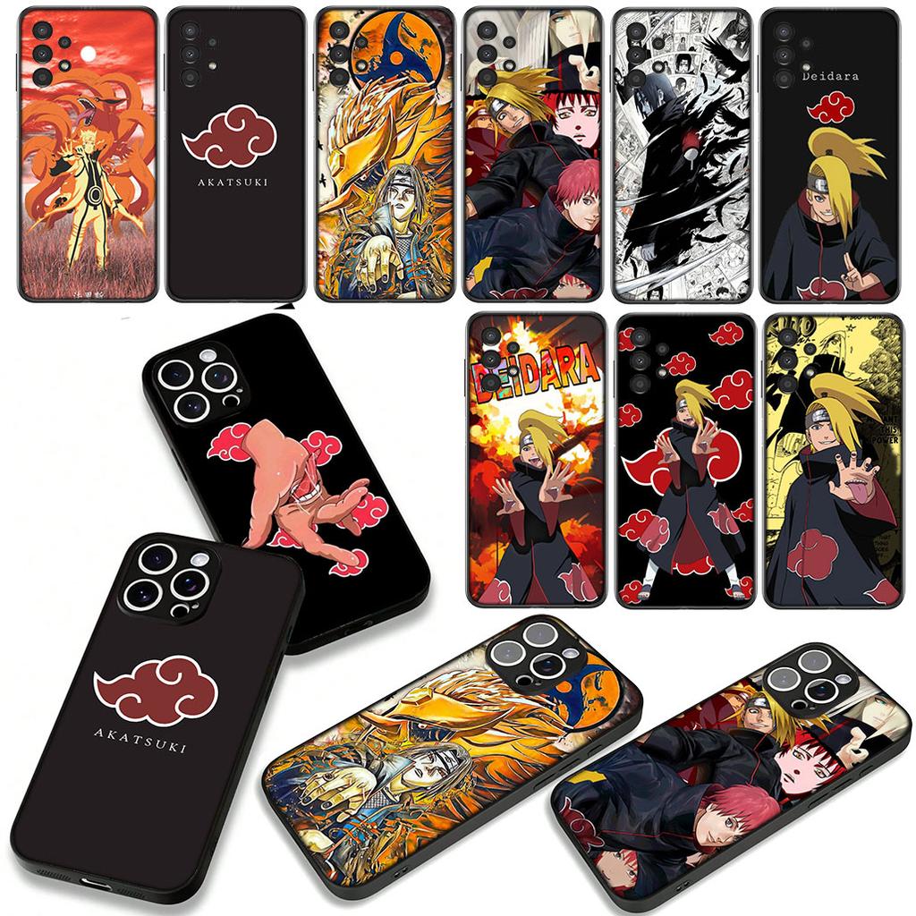 for Xiaomi Poco F7 F6 F8 Ultra F5 X7 X6 X5 X3 NFC M7 M6 Pro C85 C75 C65 C71 C61 Case Deidara Itachi Uchiha Akatsuki Narutos