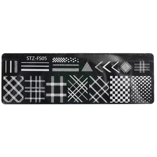 Nail Stamping Plate Various Patterns Clear Engraved Rust-Proof Polish Printing Flowers Nail Art