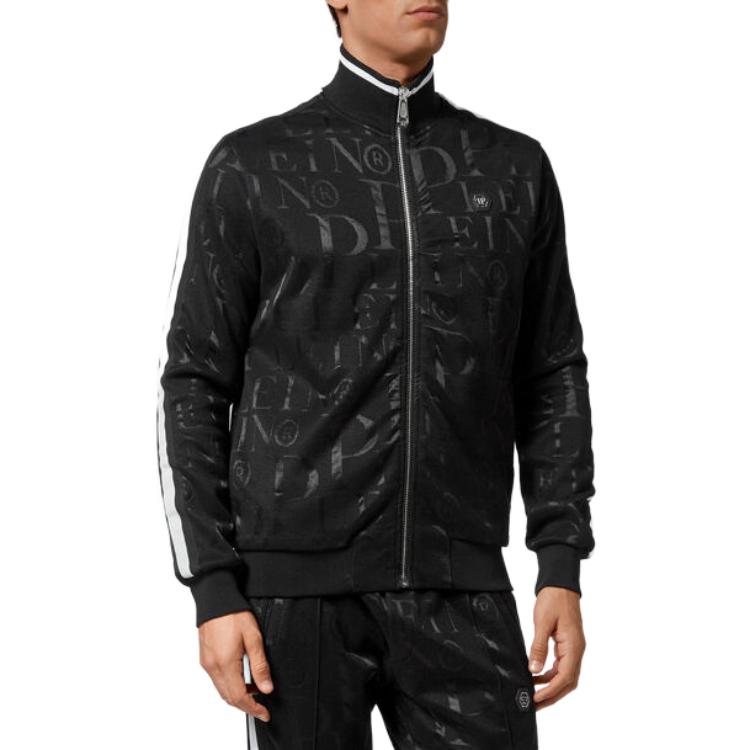 PHILIPP PLEIN Casual Sportswear Sets Men's Stand Collar Moderate SABC-MJJ0344-PJO002N-02