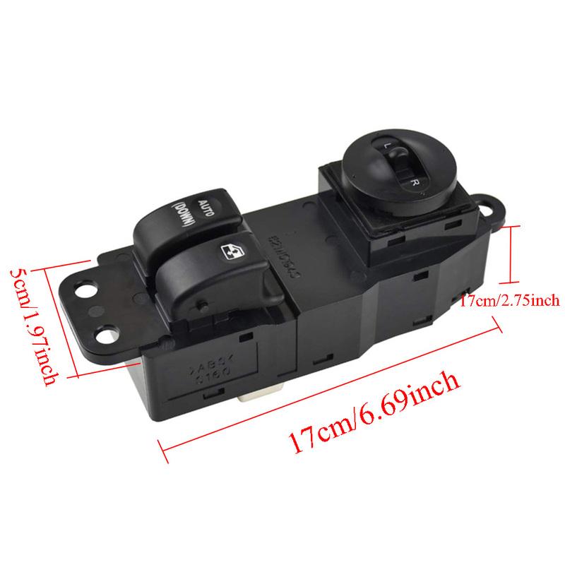 For Hyundai H-1 Libero Starex 2001-2006 Power Window Lift Switch With 19 P 93570-4A100 93570-4A000