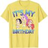 Kpop Dämonenjäger Geburtstag Chibi Gruppe T-Shirt | Trendige Fanbekleidung für Erwachsene