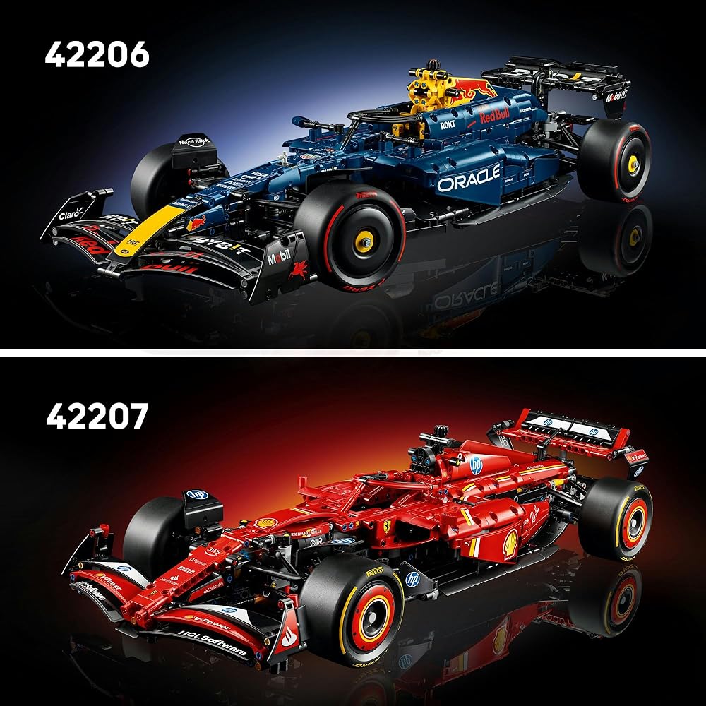 LEGO Technic Ferrari SF-24 F1 Car Building Set Toy for Kids and Adults 42207