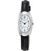 [Citizen Q&Q] Reloj Analógico Resistente al Agua Correa de Cuero QA03-304 para Mujer Negro
