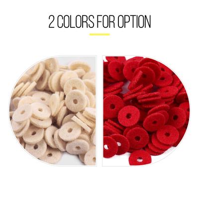 90pcs Felt Piano Washers Pads for Piano Tuning Accessories