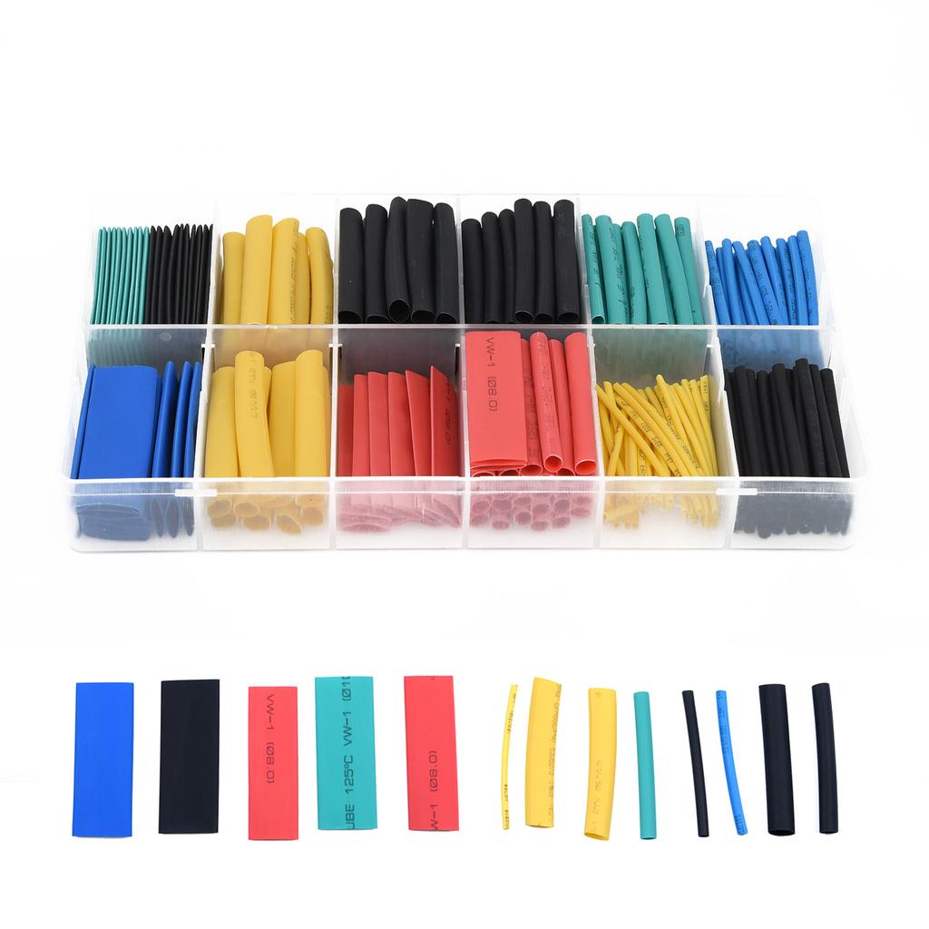 Sleeving The Perfect Cable Heat Shrink Tubing Sleeve Wire Wrap Tube Kit for Electrical Insulation and Wire Bundling