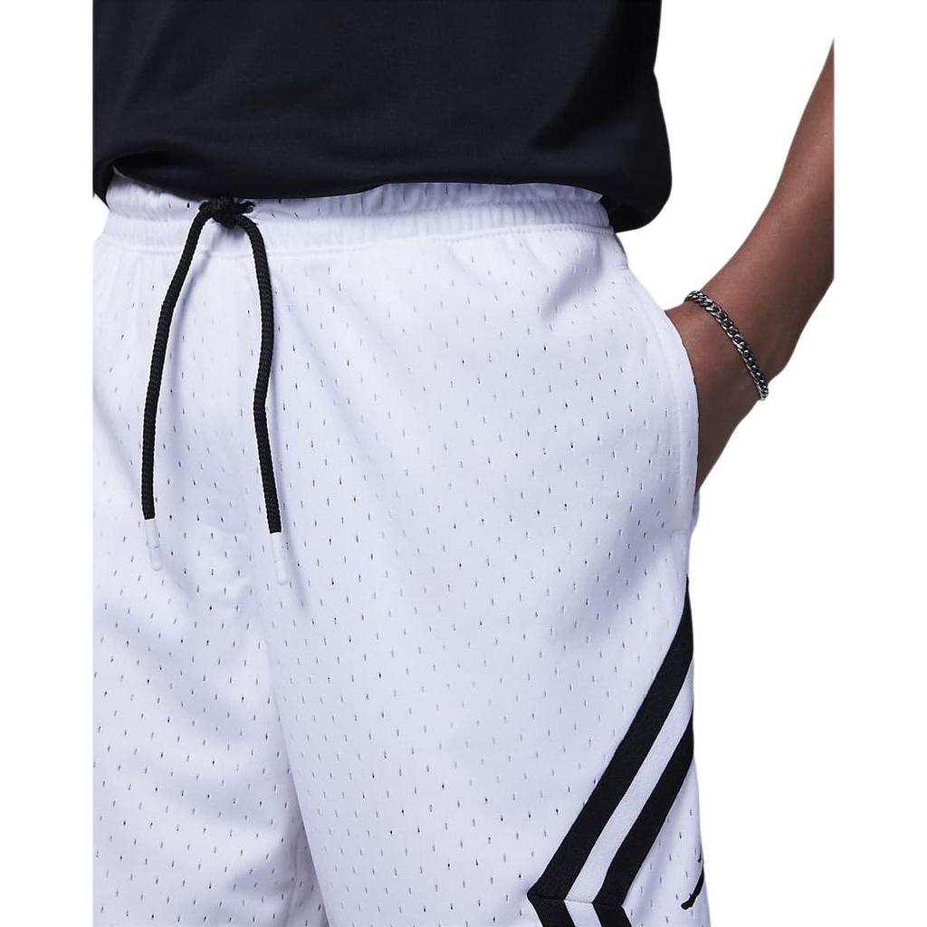 Jordan Mesh Breathable Comfortable Sports Shorts Kids Bottoms White DR8097-100
