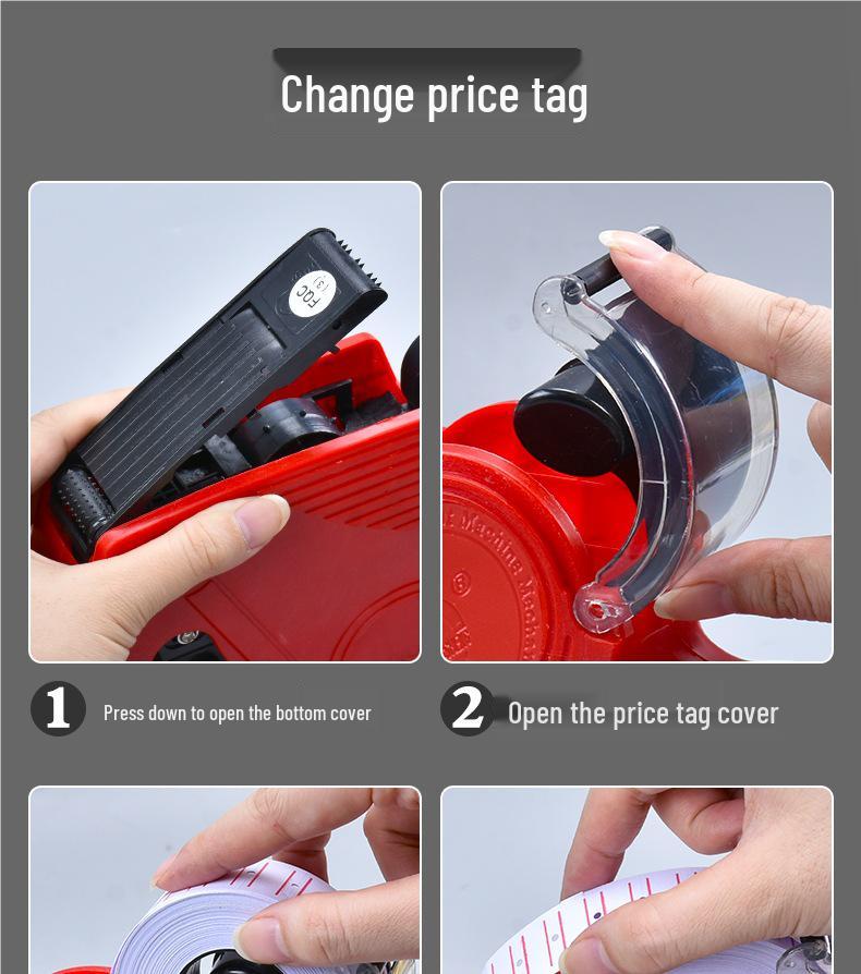 Automatic and Manual Date & Price Labeling Machine for Coding Price Tags