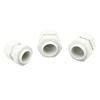 10/50/100Pcs Cable and Wire Waterproof Joint M-type M8 M10 M12 M14 M16 M20 M22 M24 M27 M30 M32 White Nylon Plastic Connector
