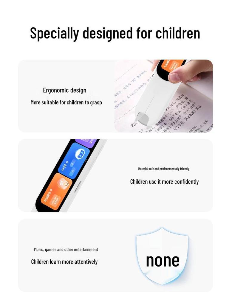 Synchronous Offline Photo Scanning and English Dictionary Reading Pen with Smart Learning Translation.