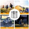 Ultralight Ultra thin Titanium Outdoor Camping Stove Wind Shield Screen Windproof Plate