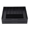 Expandable Desk Drawer Organizer Tray Plastic Space Saving Foldable Multi Level Storage Tray for Jewelry Cosmetics