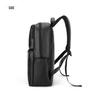 Men's Trendy Large Capacity PU Backpack for Travel and Commute