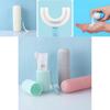 U-shaped Baby Toothbrush Designed For 1 Year Old With Fun And Safe Silicone