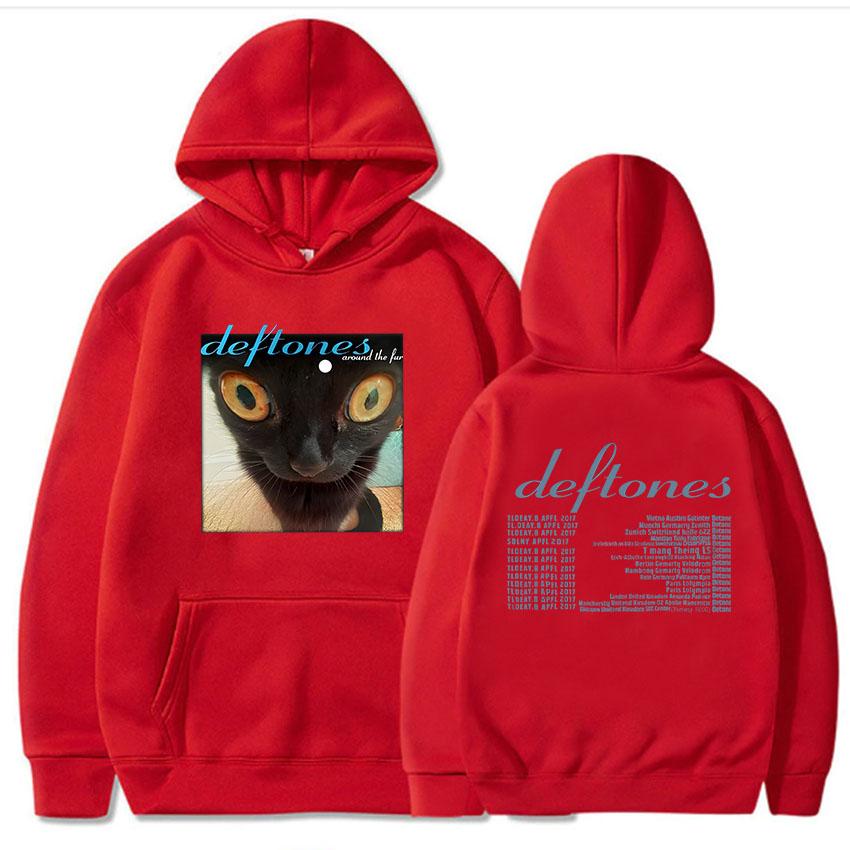 Deftones Hoodie for Autumn/Winter Fashion Comfortable Sweatshirts with Hooded Harajuku Clothing Ropa Hombre Retro Soft Pullovers