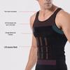 Men's Slimming Body Shaper Vest - Tummy Control & Chest Binder