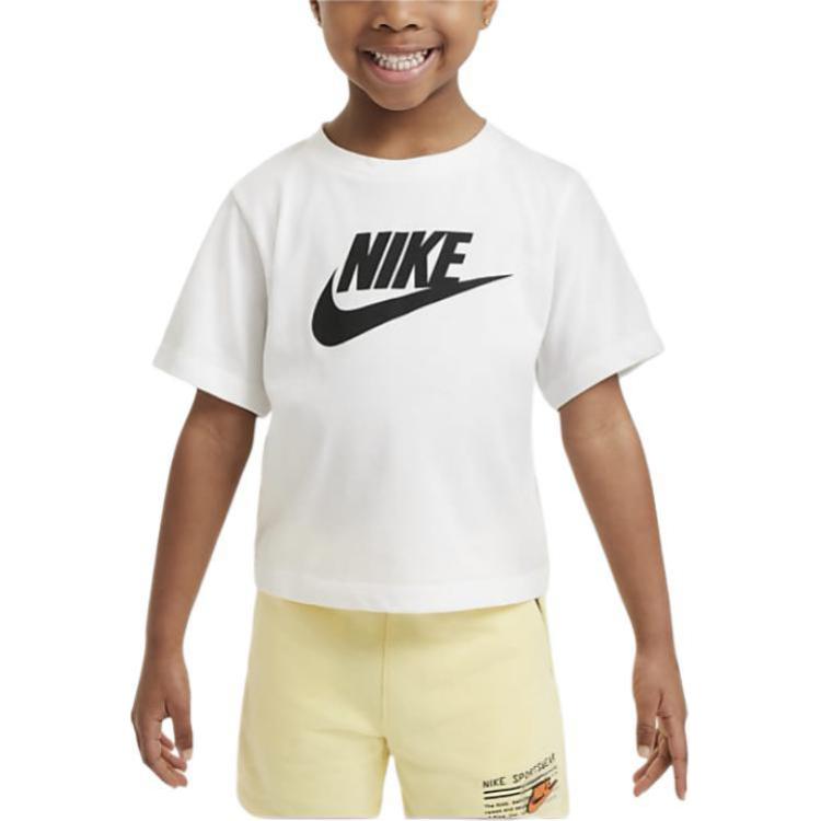 Nike Club T Shirt White Infant And Toddler FV3475-100 4T