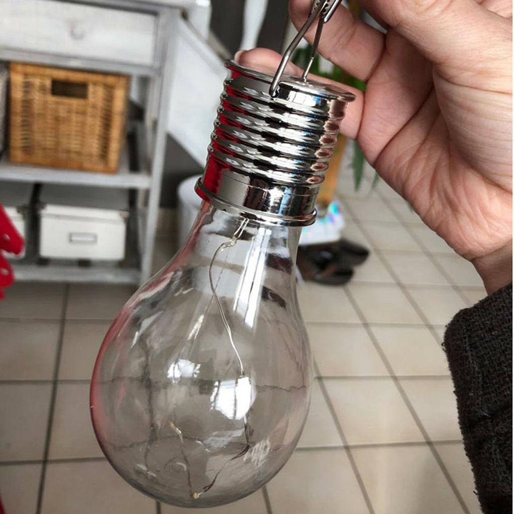 Hot Portable Solar Powered LED String Light Bulbs Hanging Lanterns For Outdoor Garden Camping Tent Yard Decor Lamp IP65 Multi