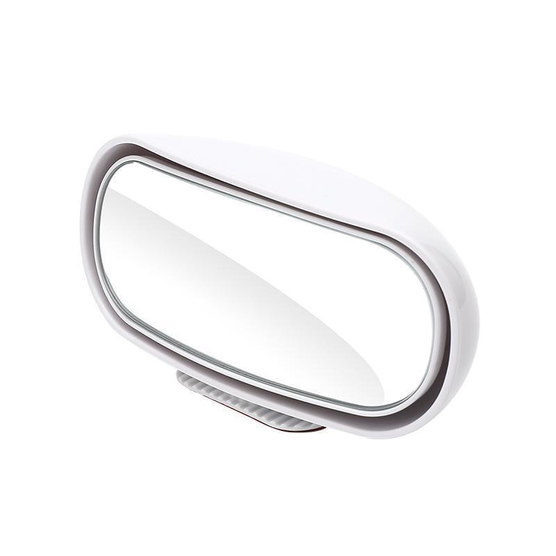 1Pc Car Mirror Auxiliary Rear View Mirror Wide Angle Side Rear Mirrors Reverse Blind Spot 360° Adjustable Car Accessories