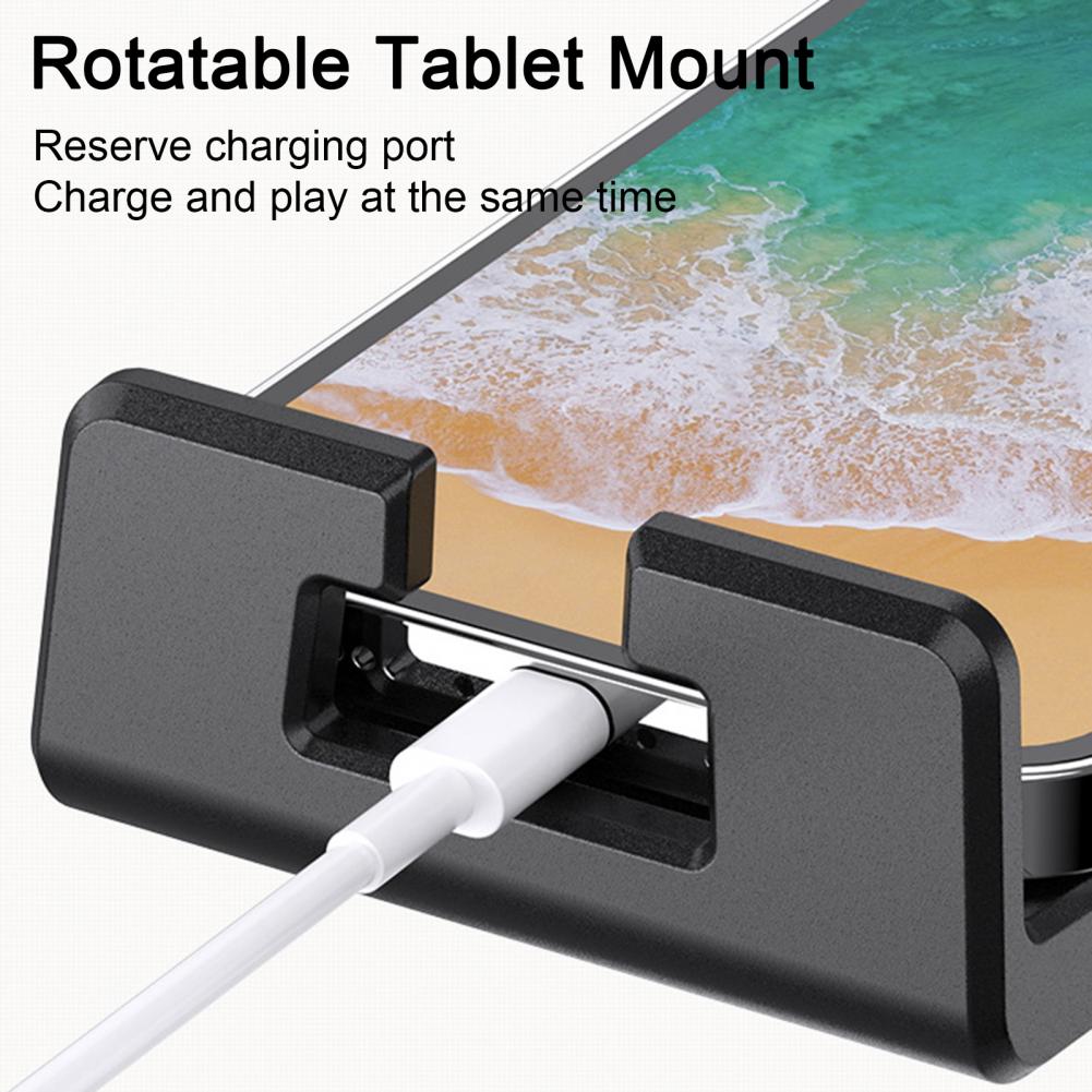 Car Rear Pillow Phone Holder Tablet Car Stand Seat Rear Headrest Mounting Bracket for Phone Tablet