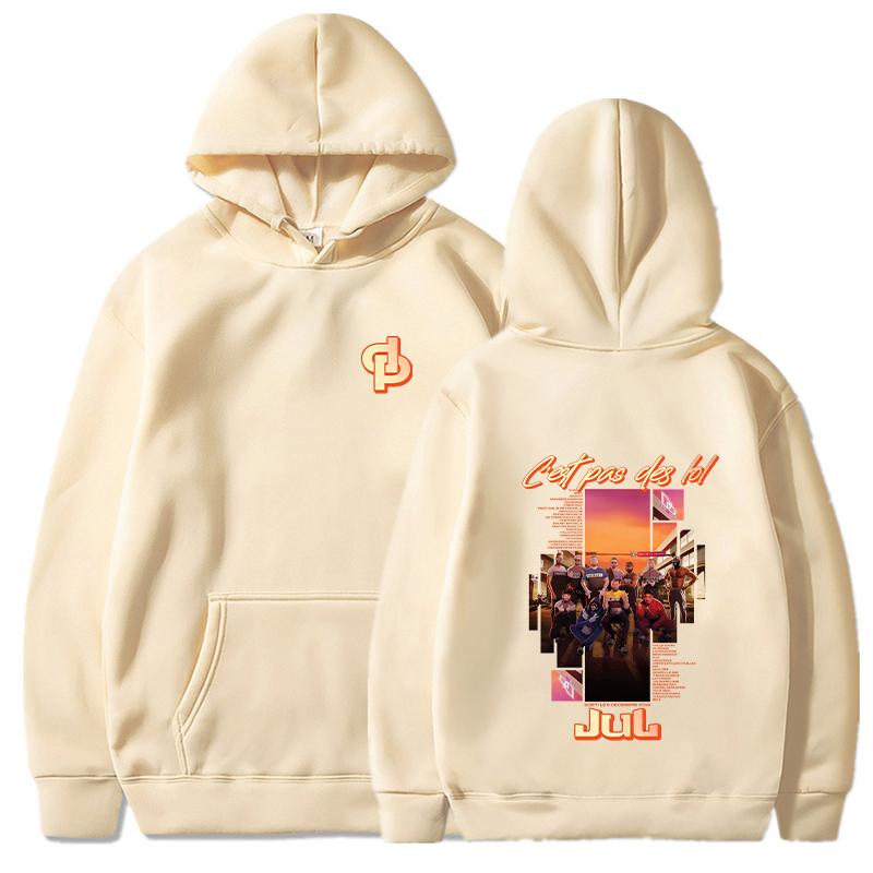 

C est Pas Des Lol Hoodies Men Fashion DEUX Printed Long Sleeve Sweatshirts Women Casual Rapper Singer Hoody Pullovers Sudaderas 3XL