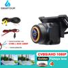 AHD 1080P Golden Lens 4K Car Rear View Camera Universal Night Vision Backup Parking Reverse Camera Waterproof 180 Wide Angle HD