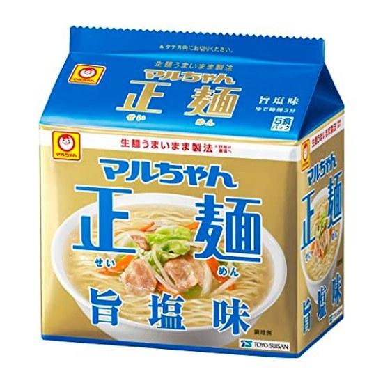 Set Ramen Maruchan Seimen 5 Pachete Toate Tipurile (Sos de Soia Miso Sare Umami Tonkotsu Soia Stil Japonez 1 pungă fiecare 5 porții 6 total 30 bucăți) Cutie Instant