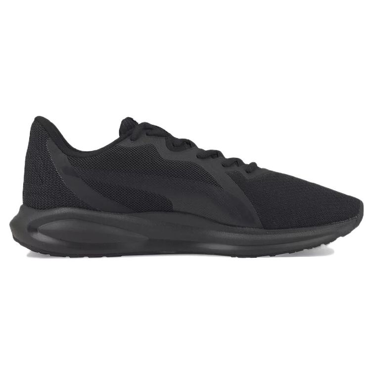 Puma Twitch Runner Slip Resistant Lightweight Fabric Shock Absorbing Breathable Low Top Casual Running Shoes Men sneaker Black 376289-10