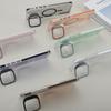 For iPhone 16 Pro Case Compatible with MagSafe Lens Kicktand Glitter PC Phone Cover