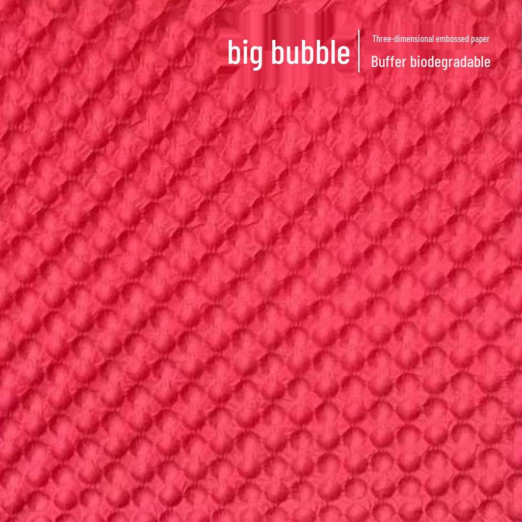 Degradable Polka Dot Cushioning Bubble Wrap Roll for Shock-Absorbing Packaging