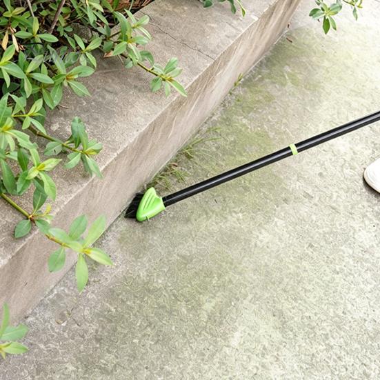 Outdoor Floor Gap Brush 3-in-1 Deck Brush, Scrub with Long Handle, Detachable Deep Cleaning for Pavers Weed Stone Joints, Patio, Pavers, Driveway,