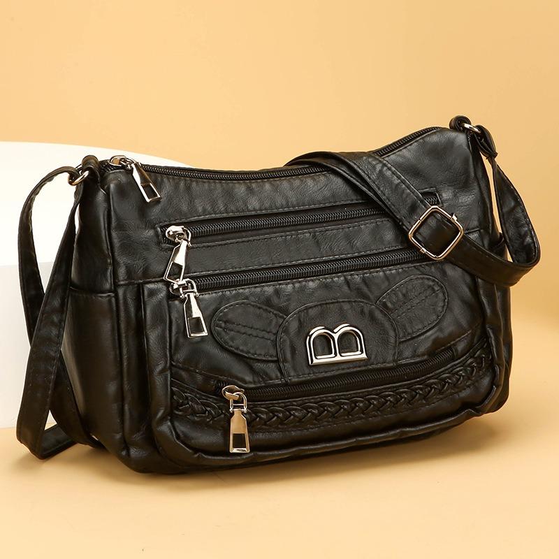 Single Shoulder Multi Compartment Large Capacity Crossbody Bag