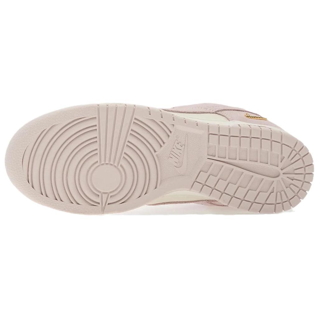 Nike Dunk Low Suede Sail Pearl Pink Women's Lifestyle Sneakers IO4244-100
